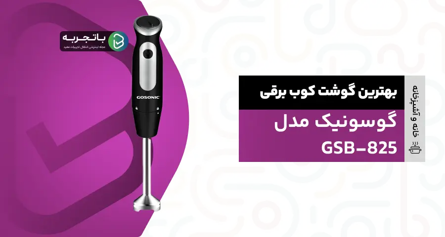  گوشت کوب برقی گوسونیک مدل GSB-825